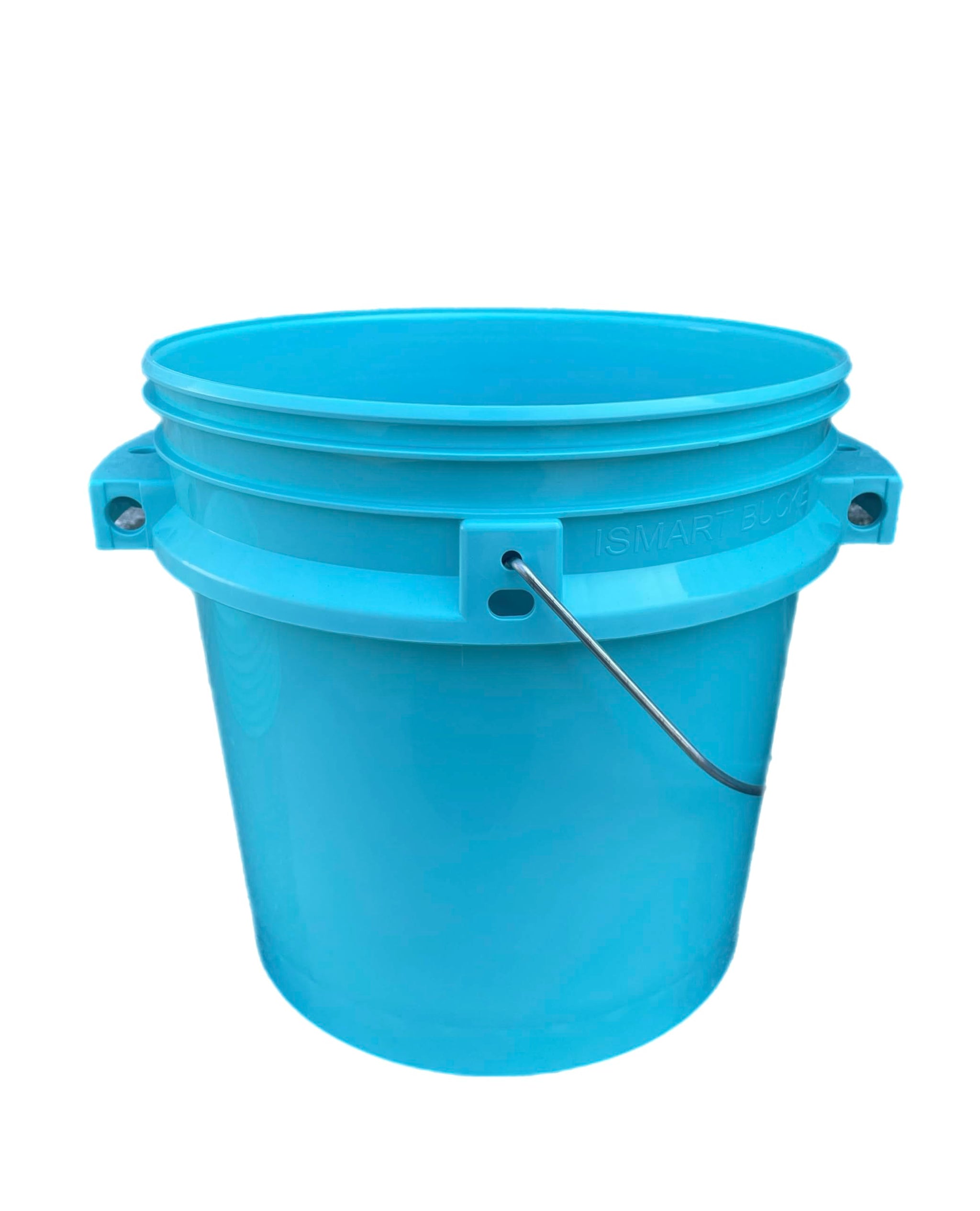 Lee Fisher Sports 3.5 Gallon Aqua Ismart Bucket 6 Pack Without Lids - Sturdy and Reliable Utility Buckets
