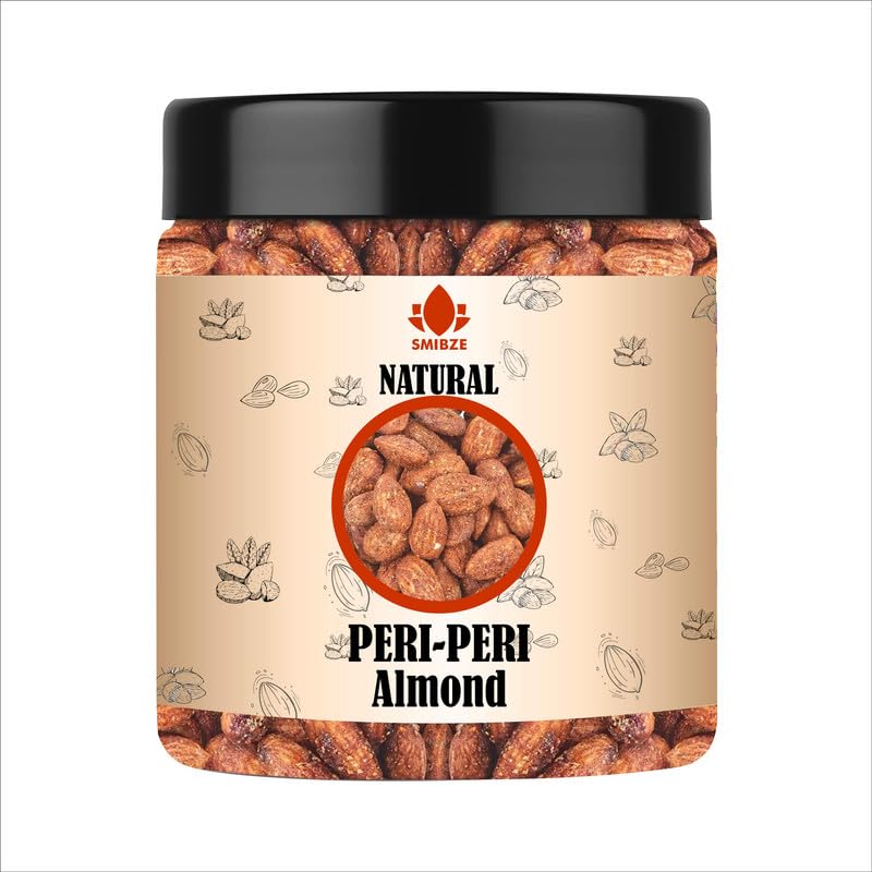 SMIBZE Natural Peri Peri Almond 8 OZ / 227 Gram