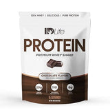 IDLife - Protein Shake - Chocolate Premium Whey Powder, 20g Protein, 110 Calories, 6g Carbs, Clean Nutrition Blend - 15 Servings 420g
