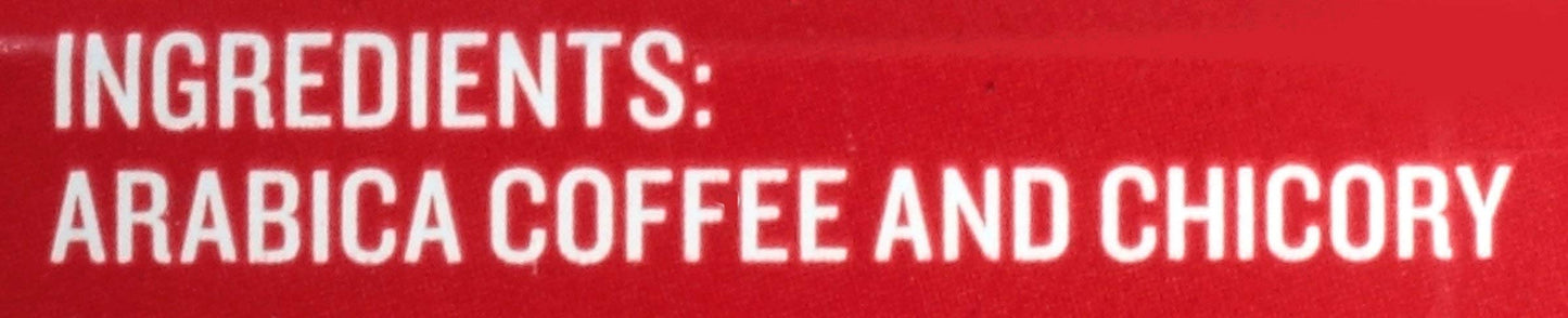 French Market Coffee & Chicory Dark Roast Ground Coffee, 12oz Can (Pack of 1)