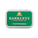 Barkleys Wintergreen Breath Mints - Strong Flavor Cool Mint Candy For Party, After Dinner, Wedding, Every Day Use - Vegan Breath Mints In Reusable
