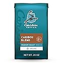 Caribou Coffee, Medium Roast Ground Coffee, 100% Arabica Coffee - Caribou Blend 20 Ounce Bag