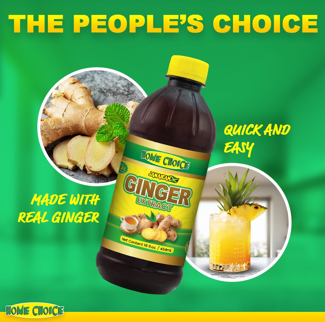 Rich Flavorful Jamaican Ginger Extract 16 oz