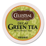 Celestial Seasonings 14737 Decaffeinated Green Tea K-Cups, 24/box