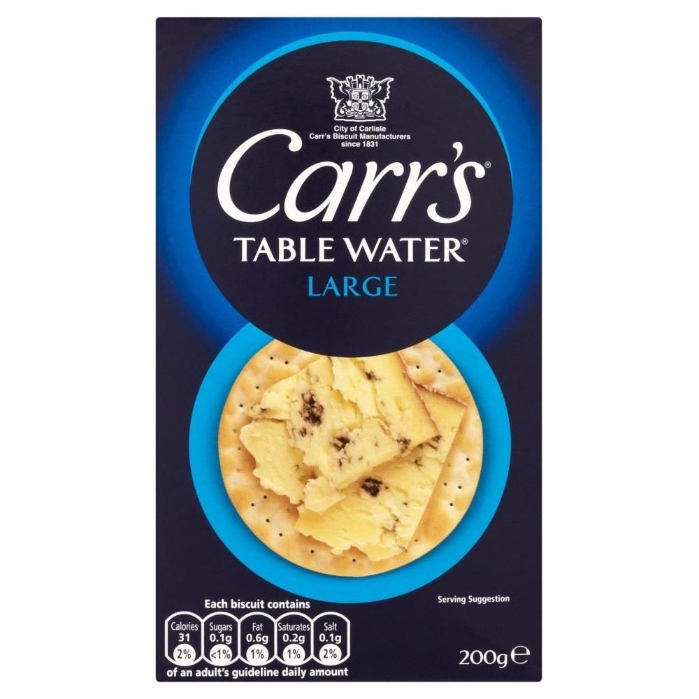 Carr's Table Water Biscuits (200g) - Pack of 2_AB