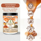 Bionutricia Caramel Powder Blended Ice Coffee Mix | Natural Sweetener for Coffee & Lattes, Non-GMO, No Additives 7oz