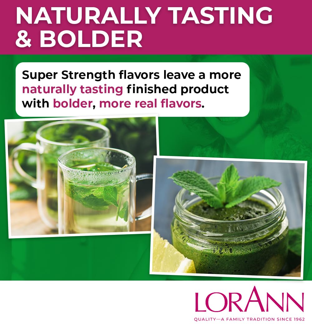 LorAnn Spearmint Oil SS, Natural Flavor, 1 ounce bottle