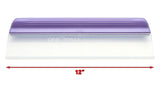 One Pass Classic 12" Waterblade Silicone T-Bar Squeegee Purple (WBL-OP2012CTY)