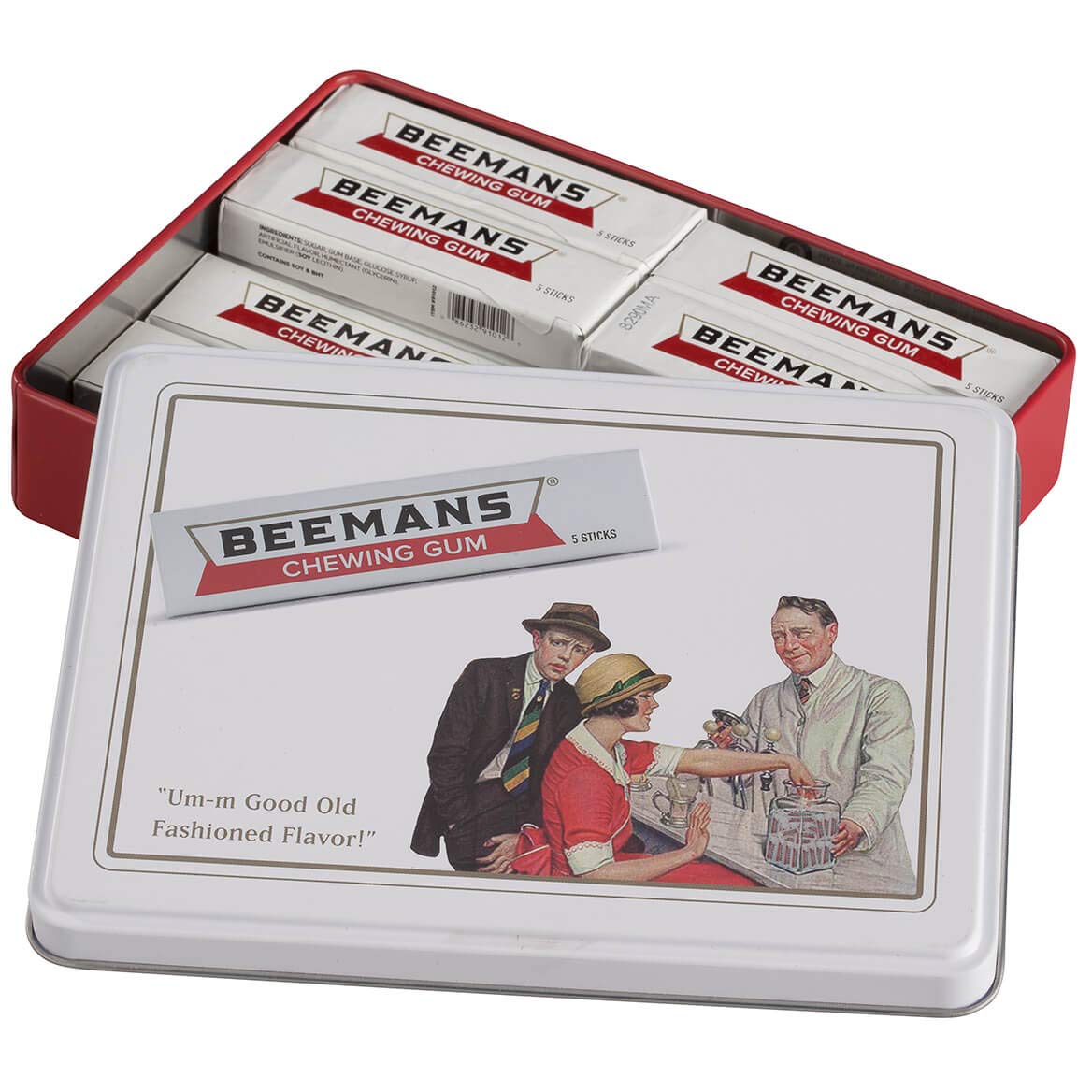 Beeman's, Gum Vintage Tin, 10 Count