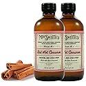 MacSweeties Cocktail Syrups & Bitters - Red Hot Cinnamon Cocktail & Soda Syrup Flavor - Premium Cocktail Mix For a Fireball Whiskey - Simple Syrup