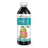 Guava Leaf Extract Liquid 12oz | Organic Guava Leaves | Hojas de Guayaba Organica, Guava Supplement Supports Digestion, Immunity & Sleep | Non-GMO