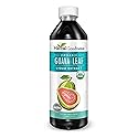 Guava Leaf Extract Liquid 12oz | Organic Guava Leaves | Hojas de Guayaba Organica, Guava Supplement Supports Digestion, Immunity & Sleep | Non-GMO
