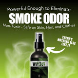 Chronic Wipeout Smoke Smell Eliminator for Home, Cars, Hands, Hair, Clothes, & More | Smoke Odor Eliminating Spray for All Kinds of Strong Smoke |