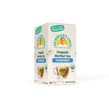 Newman's Own Organics Chamomile Tea Caffeine Free Herbal Tea for, Stomach Ease Tea that May Support Healthy Digestion, Egyptian Chamomile Tea with 20