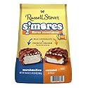 Russell Stover S'mores 2 Flavor Assortment, Milk Chocolate Marshmallow and Caramel, 26 Pieces, 18.9 oz
