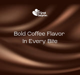 A Great Surprise Coffee-flavored Hard Candies - 3 Pounds - Individually Wrapped - Big Bulk Coffee Candy Original (Classic Roast)