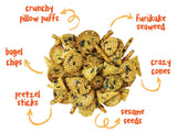 LoloYum Furikake Seaweed Snack Mix (Matcha, 6oz)