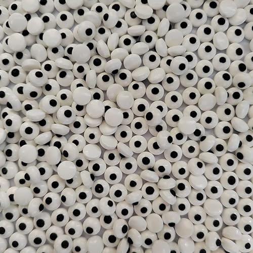 Eastron Edible Mini Candy Eyeballs Eyes Cake Cupcake Toppers Cookie Decorations Dessert Sprinkles for Halloween Christmas Birthday Party Supplies 2.82