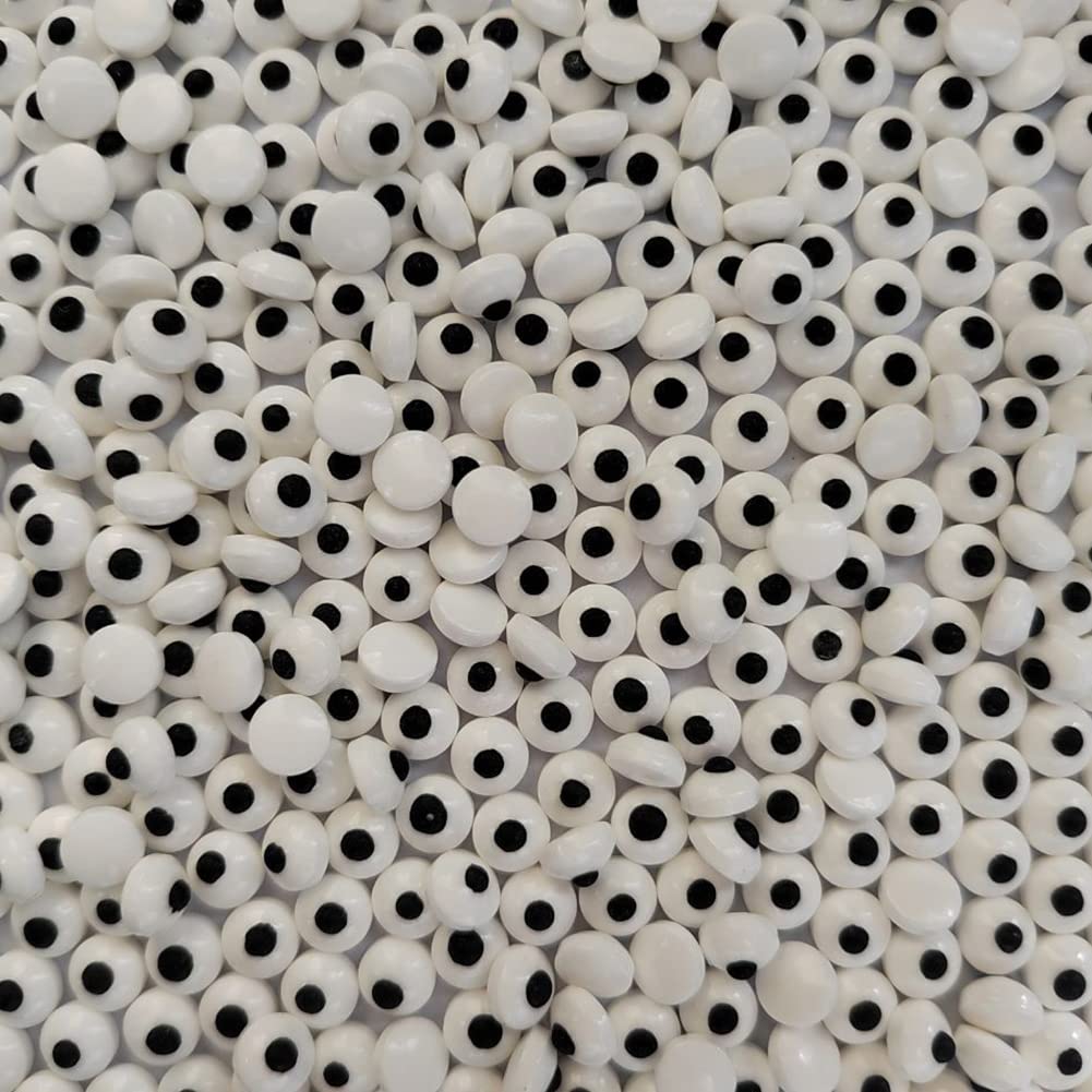 Eastron Edible Mini Candy Eyeballs Eyes Cake Cupcake Toppers Cookie Decorations Dessert Sprinkles for Halloween Christmas Birthday Party Supplies 2.82