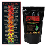 Green Jalapeno Pepper Flakes by Magic Plant, 1 LB Bulk - Fine Ground Chili - Popular and Versatile | Staple in Mexican Cuisine | Mild - Medium Heat |