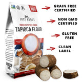 Just About Foods Tapioca Flour, Gluten & Grain Free, No Artificial Flavors, Paleo & Kosher Certified 1 LB