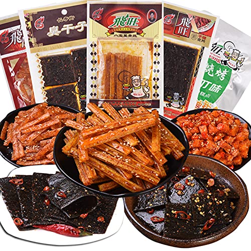 YUYONGTANG ????????????????8090???????????????50? Feiwang spicy strips spree spicy chips snack food stinky dry child 8090 nostalgic snacks Feiwang