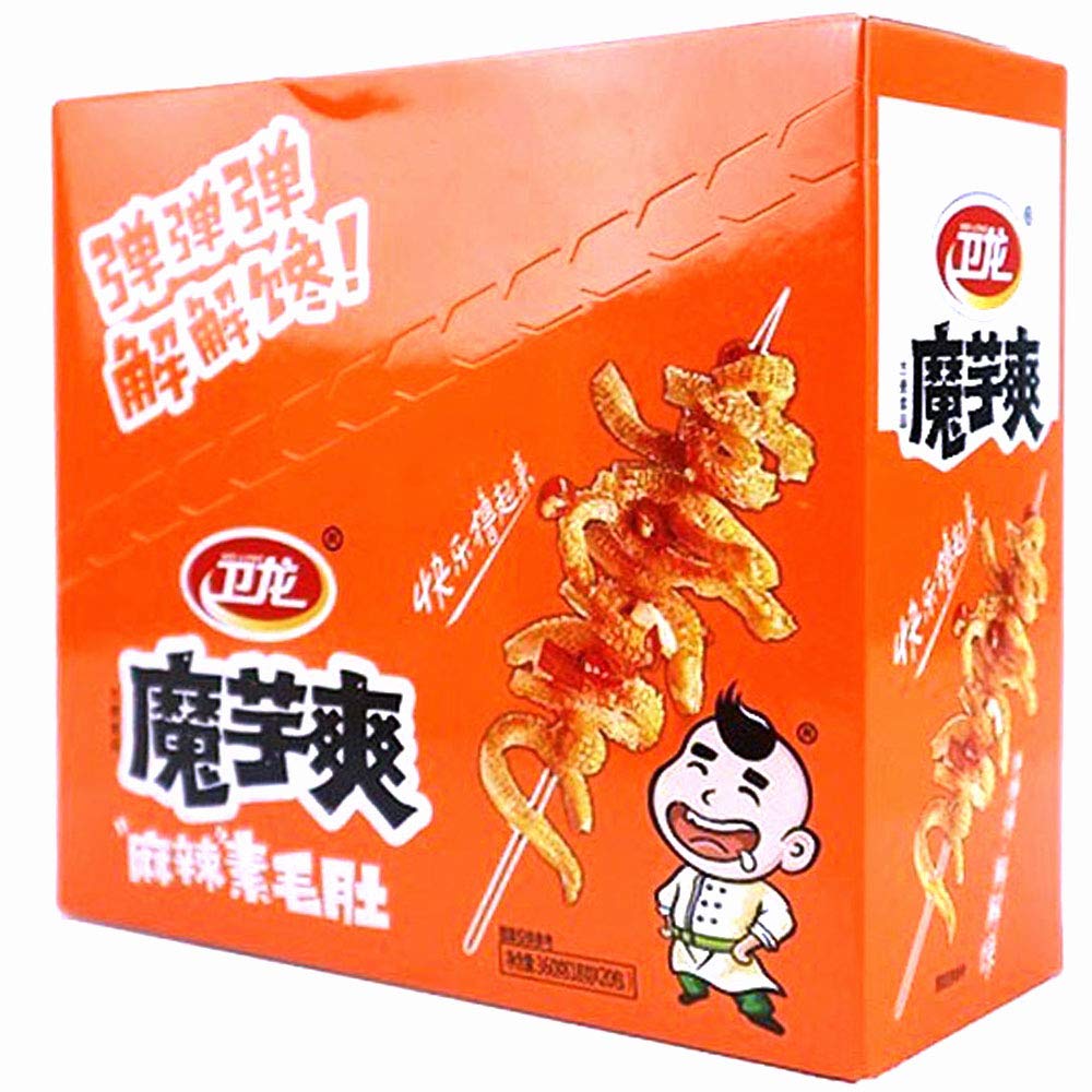 Wei Long Konjac snacks, 20 Sachets / 360g (SiChuan Spicy)