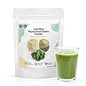 Freeze-Dried Kale Meal Replacement Shake | Powder with Oat & Chia Seeds, Plant Protein Rich Superfood Blend, Supports Energy, Digestive Support