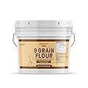 Unpretentious 9 Grain Flour, 1 Gallon, Bread & Dough, Storable, Fresh Homemade Bread (80 Ounce)