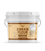 Unpretentious 9 Grain Flour, 1 Gallon, Bread & Dough, Storable, Fresh Homemade Bread (80 Ounce)