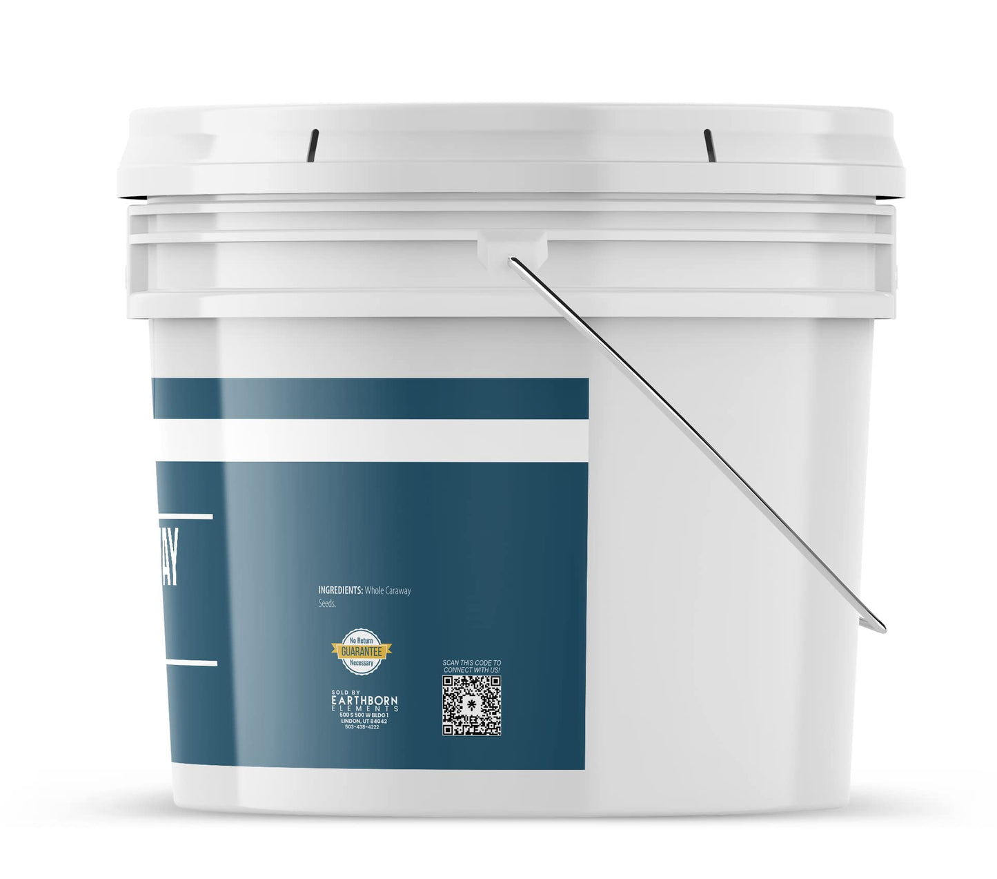 Earthborn Elements Caraway Seeds 1 Gallon Bucket, Rich & Nutty Flavor, Baking & Cooking (65.6 Ounces)