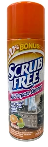 Eleganceinlife Scrub Free All Purpose Cleaner Cuts Through Grease and Grime Citrus Smell (1)
