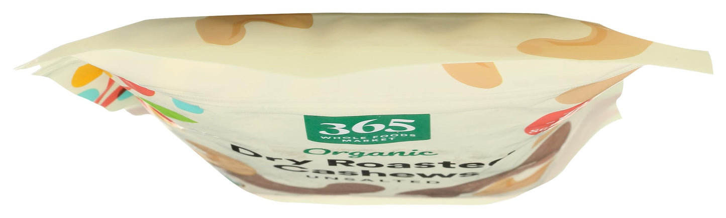 365 by Whole Foods Market, Organic Dry Roasted & Unsalted Cashews, 10 Ounce
