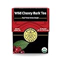 Buddha Teas - Organic Wild Cherry Bark Tea - Herbal Tea - For Health & Wellbeing - Supports Respiratory & Digestive Health - Clean Ingredients