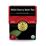 Buddha Teas - Organic Wild Cherry Bark Tea - Herbal Tea - For Health & Wellbeing - Supports Respiratory & Digestive Health - Clean Ingredients