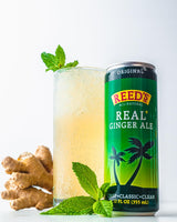 Reeds Ginger Brew, Soda Real Ginger Ale, 12 Fl Oz, 4 Pack