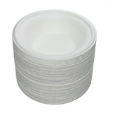 Belinlen 150 Pack 12 oz Round Disposable Bowls Eco-friendly 100% Natural Sugarcane Biodegradable Compostable Bagasse Tree Free and Plastic Free (150)