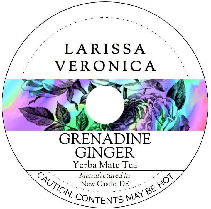 Grenadine Ginger Yerba Mate Tea (Single Serve K-Cup Pods) (12 pods, ZIN: 576262) - 3 Pack