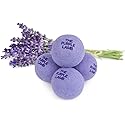 Wool Dryer Balls with Lavender Scent, XL Size, 100% Organic, 4 Pack, Handmade in Nepal