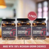 Ferris Coffee & Nut Co. Cherries Berries and Nuts with Roasted and Salted Nuts, 16 oz jar (3-pack) Healthy Snacking, Trail Mix