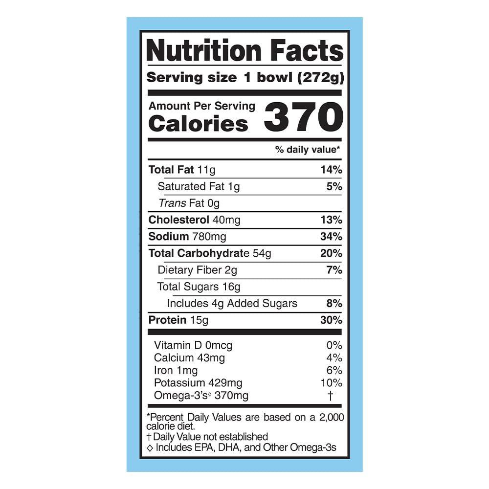 Scott & Jons Honey Sesame Atlantic Salmon Bowl, 9.6 OZ