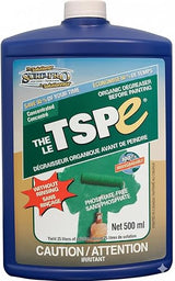 SURF PRO TSP e Organic Degreaser - Phosphate-Free, 500ml Concentrate Makes 6.6 Gal (25L) Solution - Biodegradable Cleaner for Walls, Trim, Siding - No