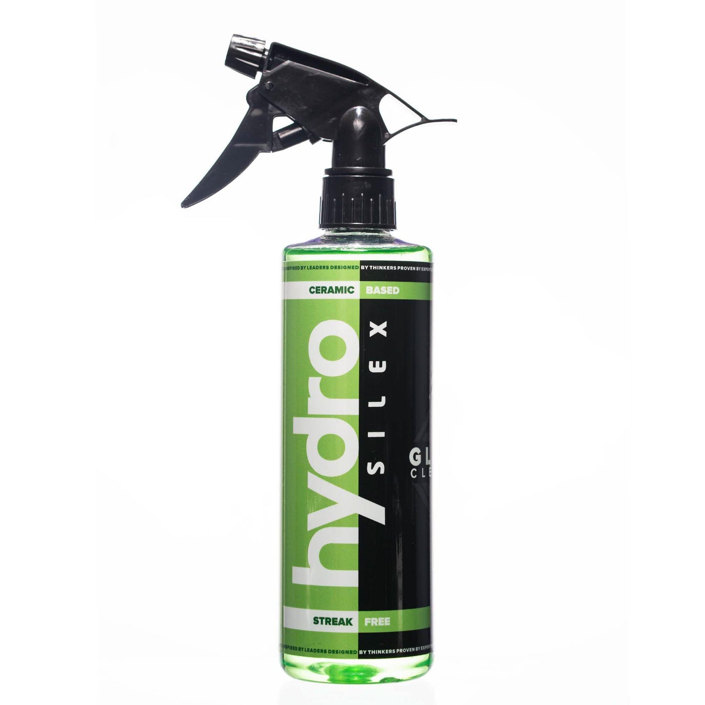 HydroSilex Glass Cleaner (16oz) | Recharge Your Glass & Windows | Streak Free Performance | SIO2 Infused Ceramic Formula | Safe On Tinted Glass |