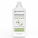 Athletic Sport Active wear Laundry Detergent | 4x Powerful Plant-Based Formula with Cleaning Enzymes for Sport Wash | Fragrance Free Natural Odor