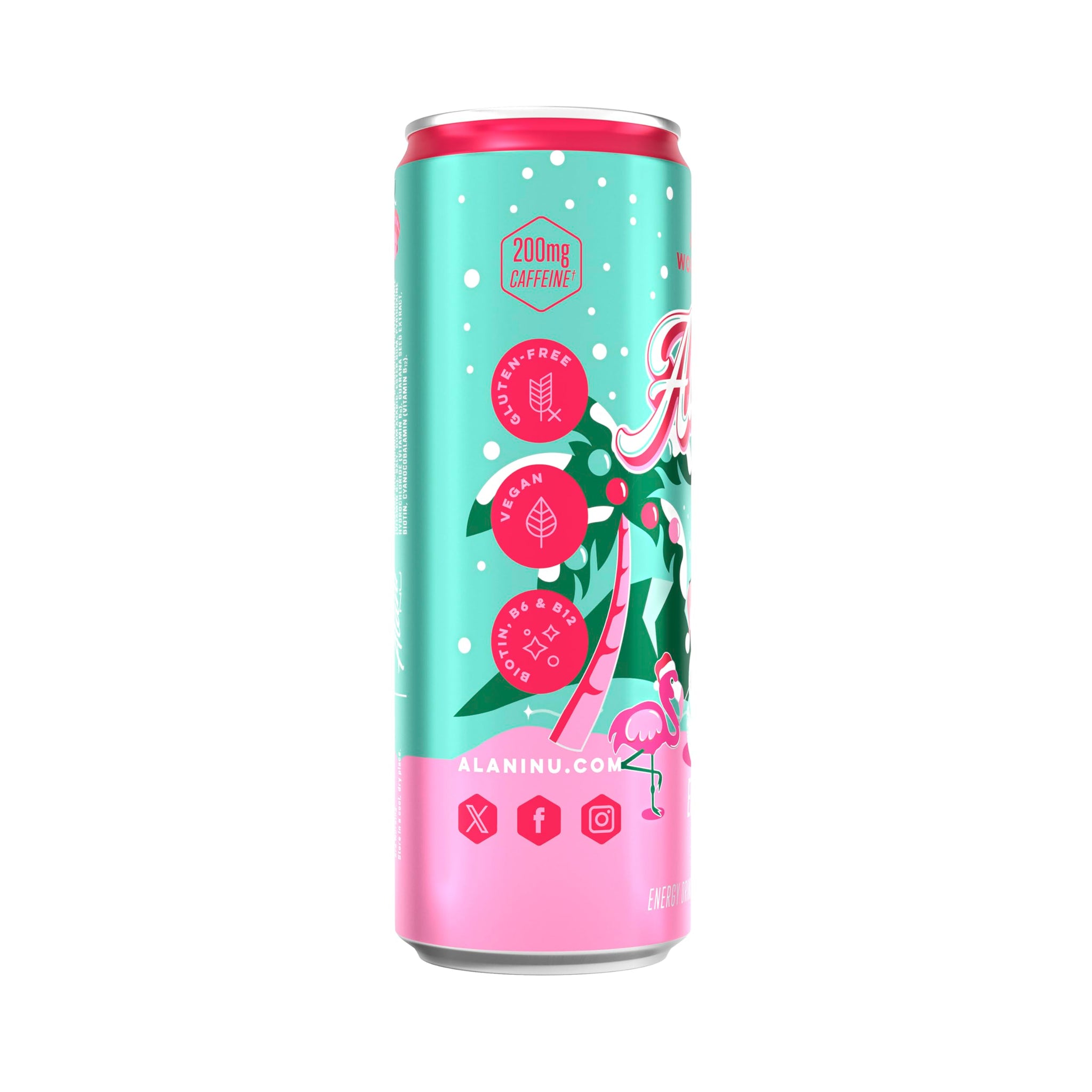 Alani Nu Winter Wonderland, Sugar Free Energy Drink, 12 Fl Oz Can (Pack of 12)
