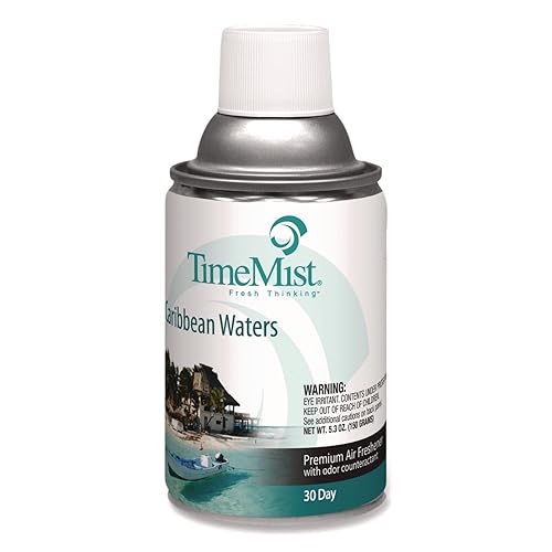Metered Fragrance Dispenser Refill with Caribbean Waters Scent - 5.3 Oz [Set of 2]