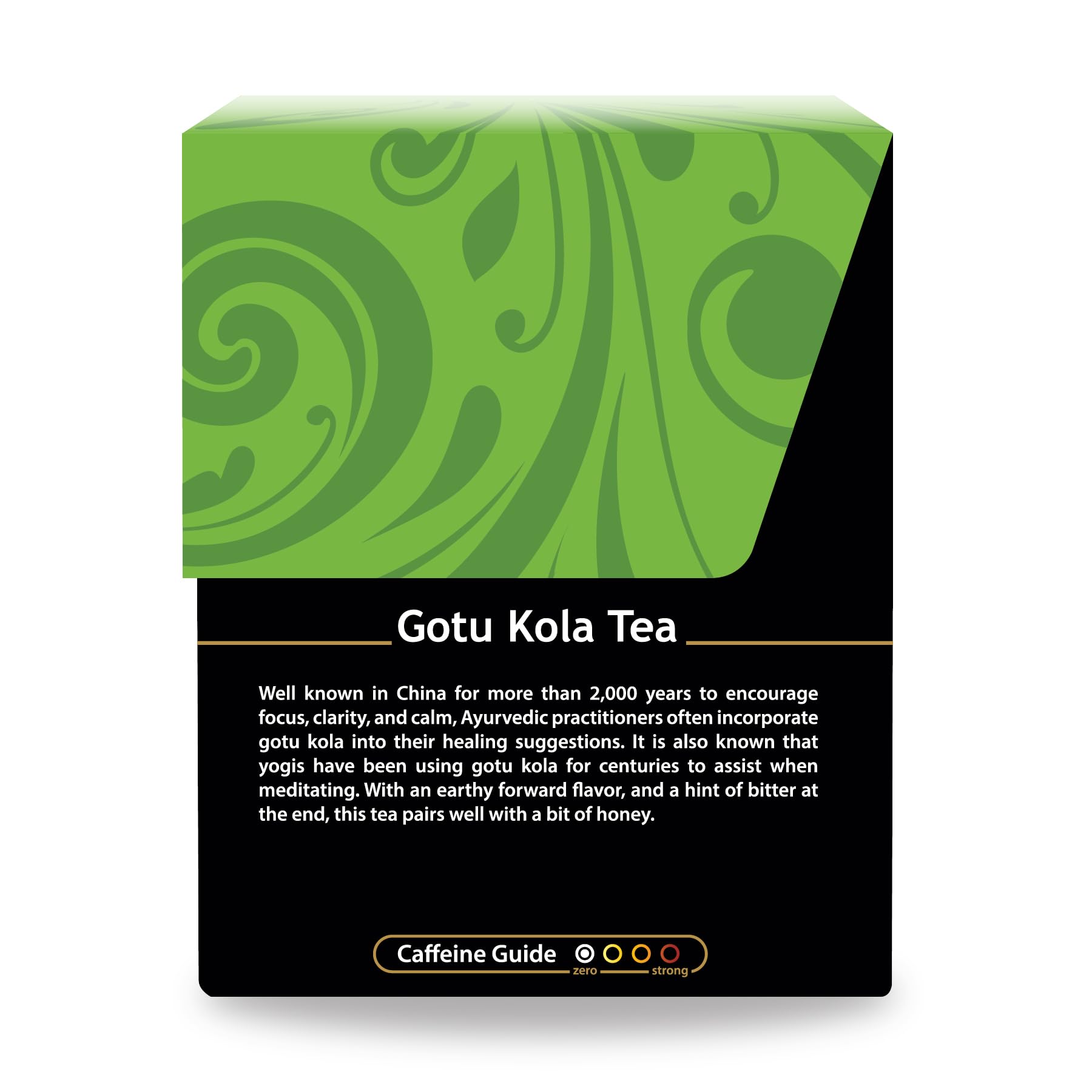 Buddha Teas Organic Gotu Kola Tea - OU Kosher, USDA Organic, CCOF, 18 Bleach-Free Tea Bags