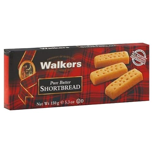 Walkers Shortbread Stem Ginger Cookies, 5.3 Ounce - 12 per case.
