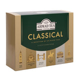 Ahmad Tea Black Tea, Classic Selection Pack Teabags, 60 Foil Teabags - Caffeinated, Decaffeinated, & Sugar-Free