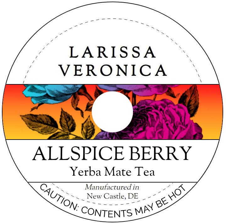 Allspice Berry Yerba Mate Tea (Single Serve K-Cup Pods) (12 pods, ZIN: 571014) - 2 Pack